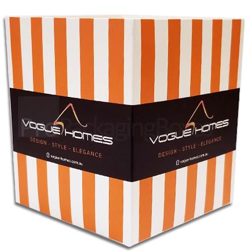 Branded Popcorn Boxes Printed for Vogue Homes