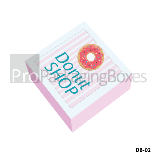 Personalized Donut Packaging Boxes