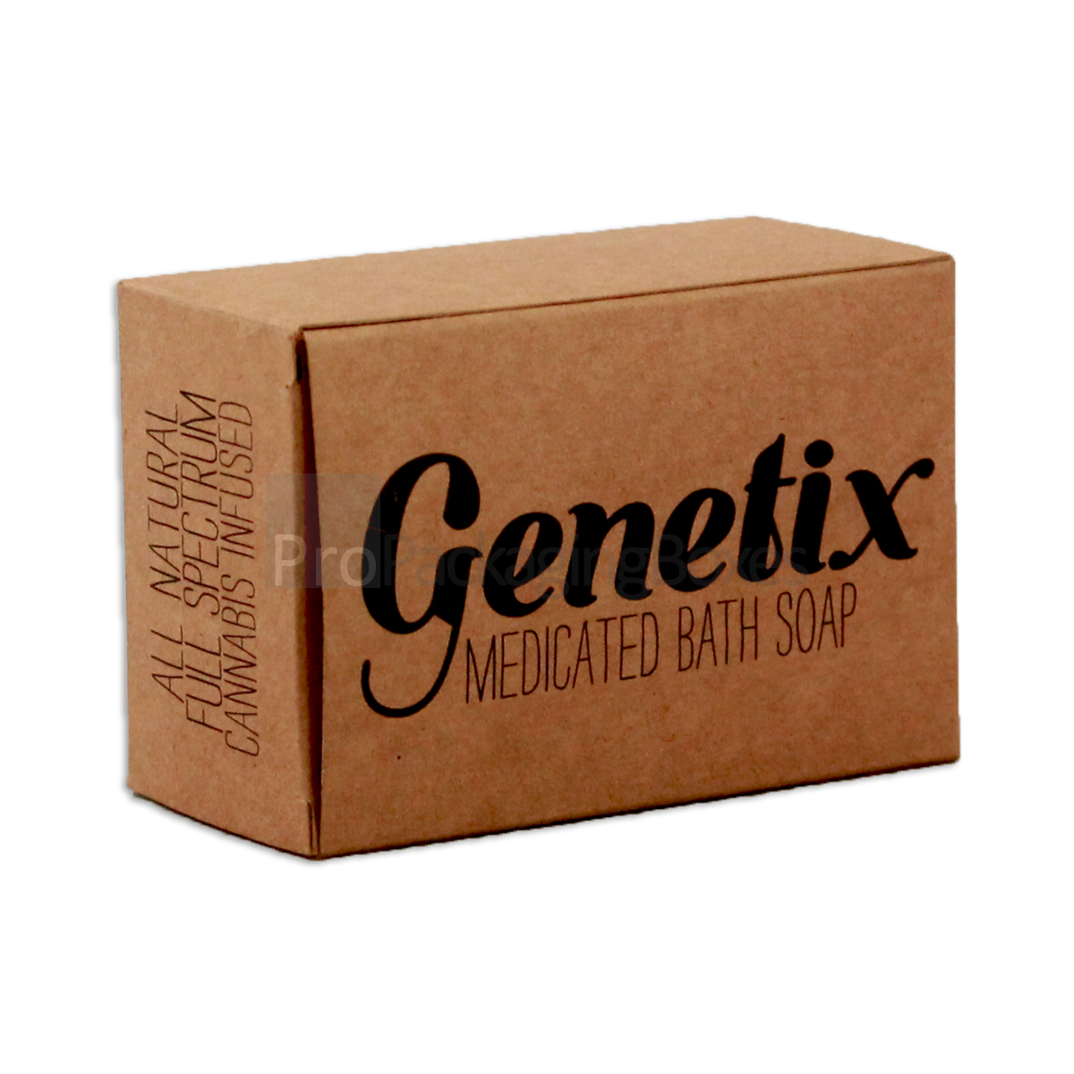 Custom Printed Soap Packaging Boxes in kraft card stock